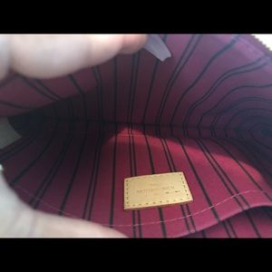 Louis Vuitton Neverfull Pochette Brown Monogram